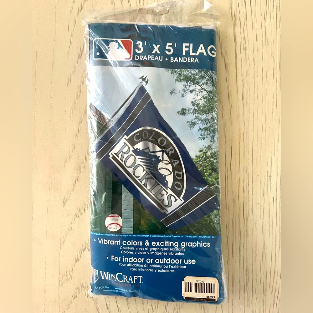 Colorado Rockies 3x5 Flag